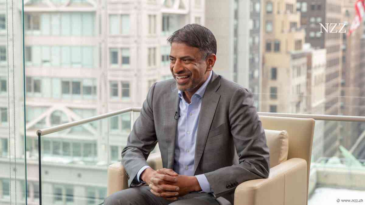 Novartis-Chef Vas Narasimhan: «Ich liebe die Schweiz»