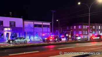 Chase ensues after suspected stolen vehicle rams Montreal police car; 3 arrested