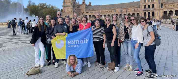 Sunair op ontdekking in Sevilla tijdens teamuitje