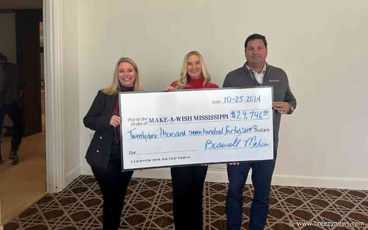 Boswell Media Recognized for Make-A-Wish Mississippi Partnership