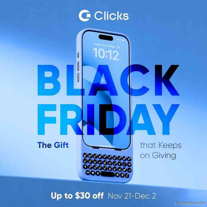 Black Friday Deals on the Clicks Keyboard! (Live Now)