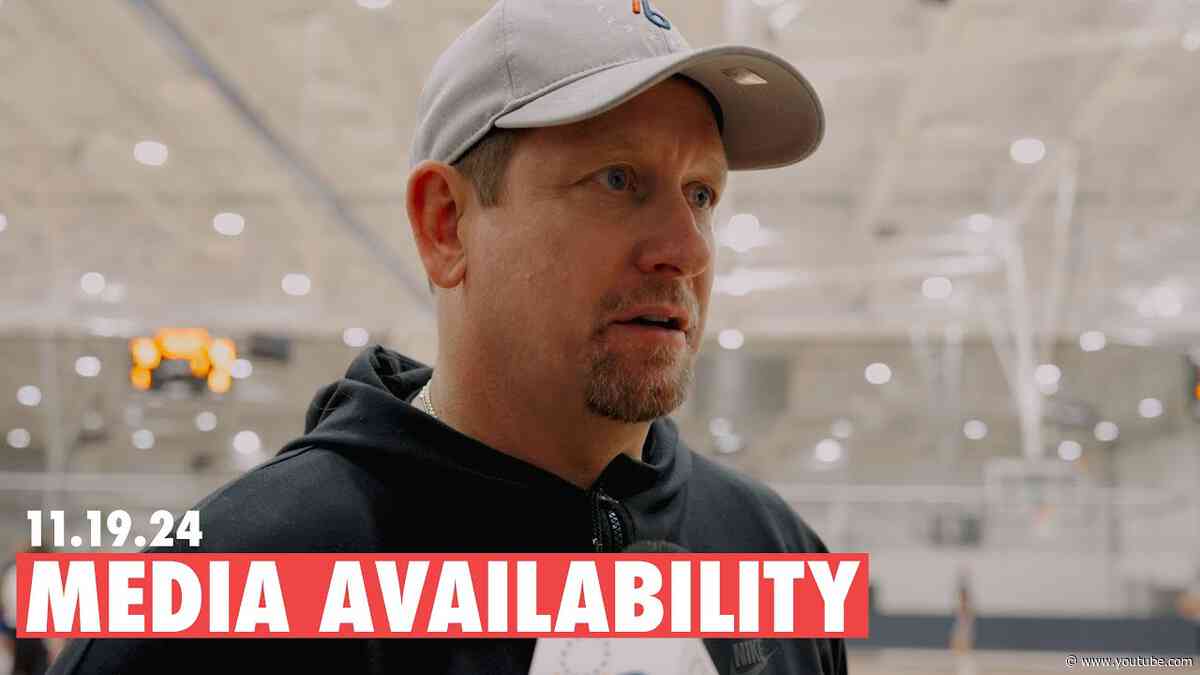 Philadelphia 76ers Practice Media Availability | Coach Nurse | 11.19.24