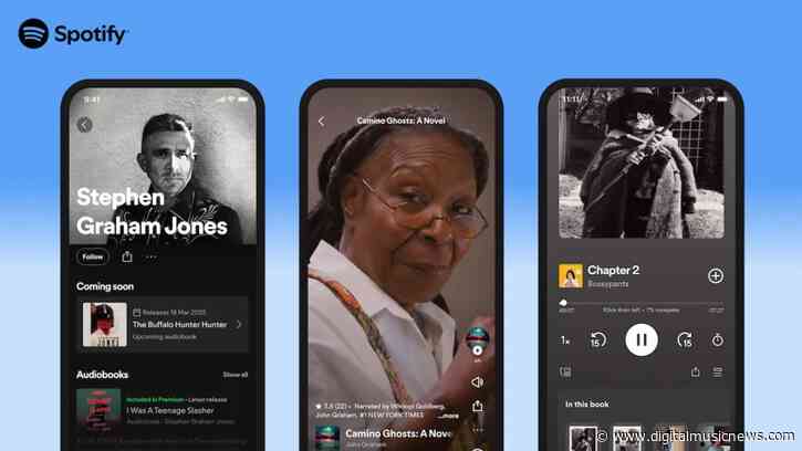 After Pushing ‘Video Podcasts,’ Spotify is Now Adding Video Content to Audiobooks