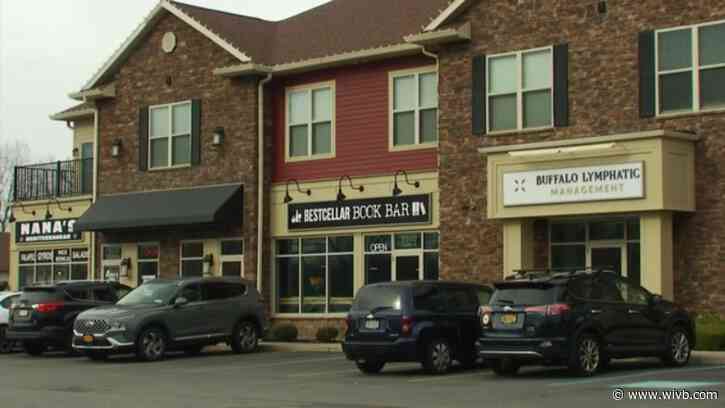 Car drives into Clarence business one week after it opens