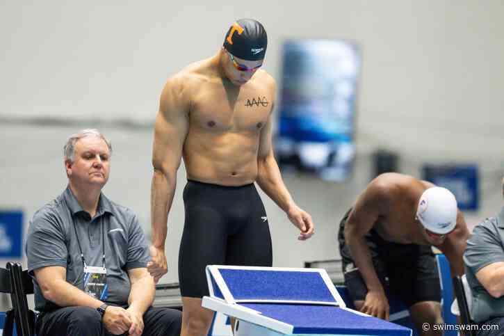 Jordan Crooks Anchors 200 Medley Relay In 17.57 50 Free, #2 Performance All-Time