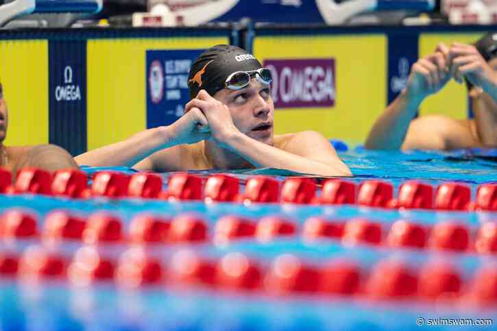 Newly Minted American Record Holder Rex Maurer Posts 3:34.19 400 IM, #5 Performer All-Time