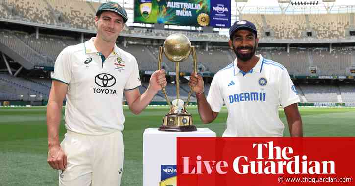 Australia v India: first men’s Test, day one – live