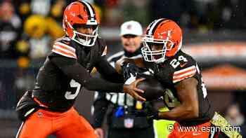 Nick Chubb powers in for memorable touchdown vs. Steelers