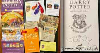 Two rare Harry Potter books sell for £100k at auction - check if you own an old copy