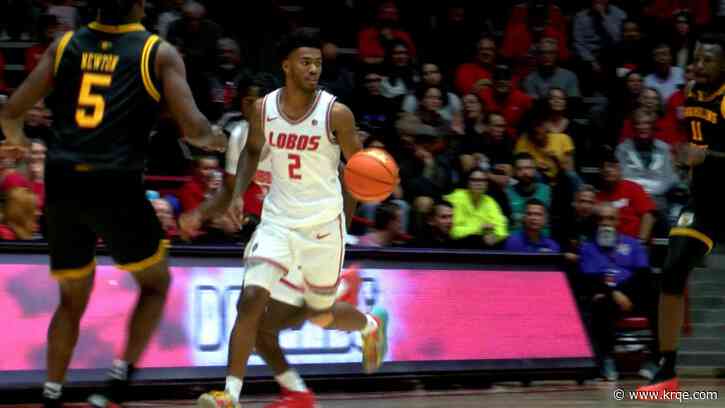 Second half run lifts Lobos over Grambling State