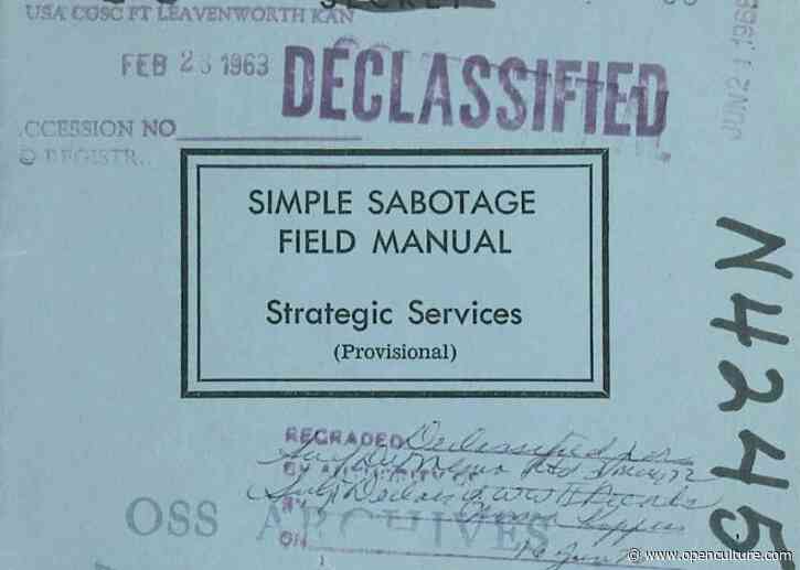 Discover the CIA’s Simple Sabotage Field Manual: A Timeless Guide to Subverting Any Organization with “Purposeful Stupidity” (1944)