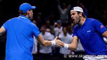 Sinner leads Italy to Davis Cup SFs as USA's doubles 'gamble' backfires