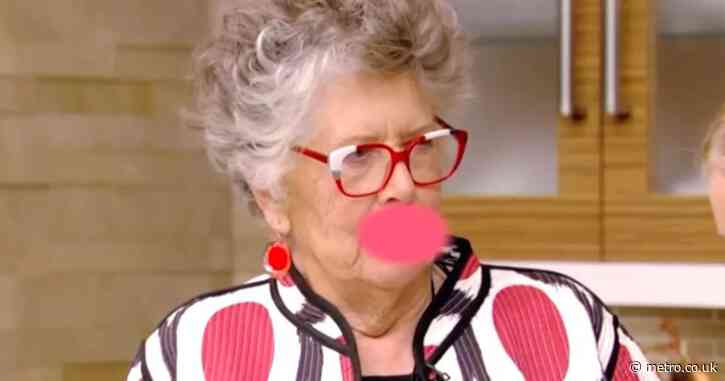 Bake Off star Dame Prue Leith censored after making naughty King Charles comment