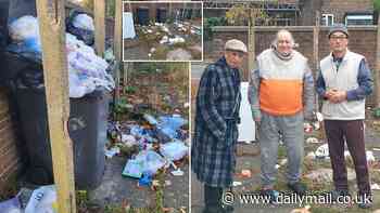 Our bins haven't been collected for SIX weeks - our front garden is a health hazard and the rats and foxes have moved in