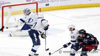 Blue Jackets beat Lightning 7-6 in overtime