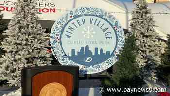 Tampa's Winter Village Opens tonight at Curtis Hixon Park