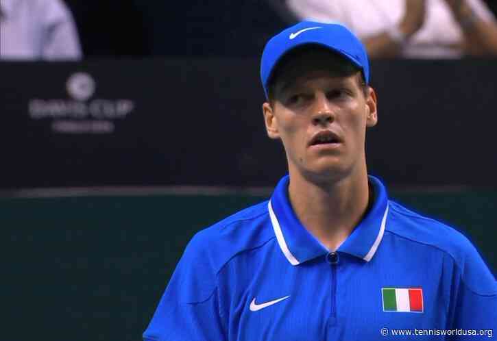 Jannik Sinner shines at Davis Cup Finals, tops Sebastian Baez