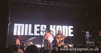 Wirral's Miles Kane joined on stage in Liverpool by Zutons star