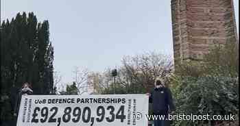 Protest targets Bristol University over 'investment in arms companies'