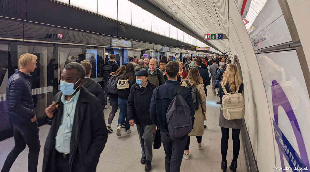 The Elizabeth line is rewriting the UK’s rail station usage charts