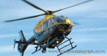 Why a police helicopter circling over Accrington this morning