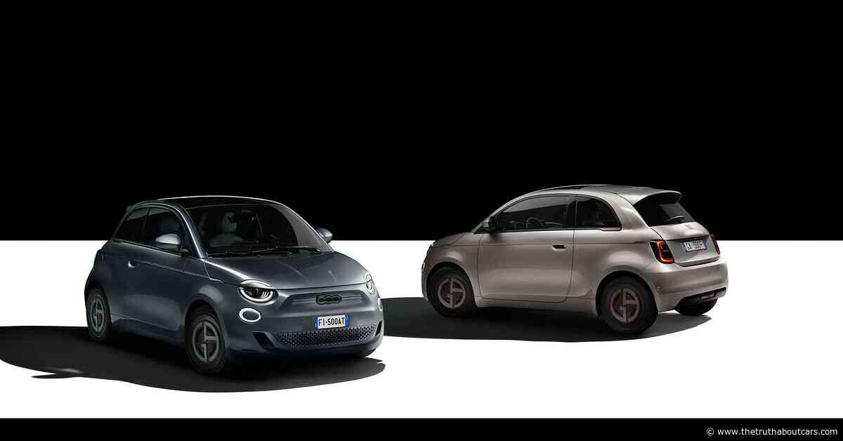 Fiat Shows Off the 500e Giorgio Armani Edition