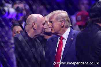 UFC boss Dana White says he’s done with ‘disgusting’ politics after helping elect Trump