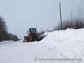 Snow clearing crews to roll out in La Glace, parking bans implemented as a result