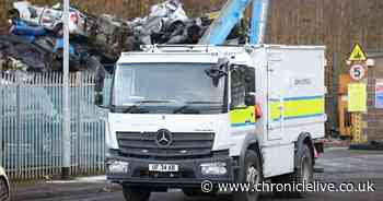 Bomb disposal team called to deal with unexploded shell in County Durham scrapyard