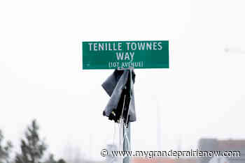 City of GP renames 107th Avenue to Tenille Townes Way