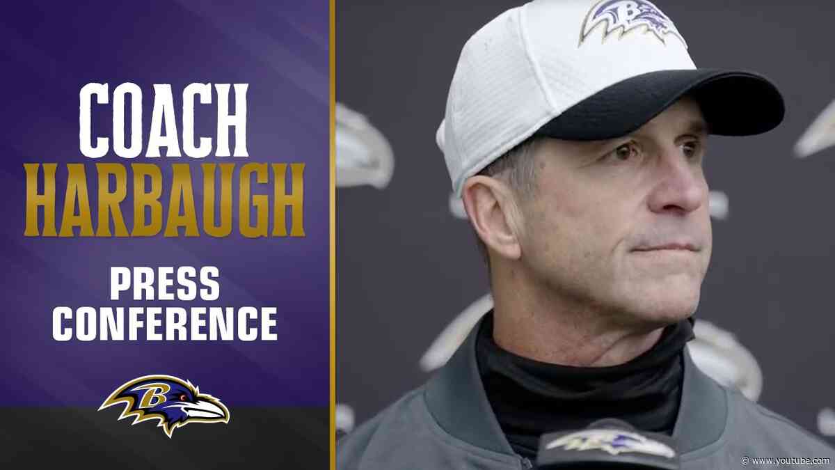 John Harbaugh on Facing His Brother for the First Time Since Super Bowl XLVII | Baltimore Ravens