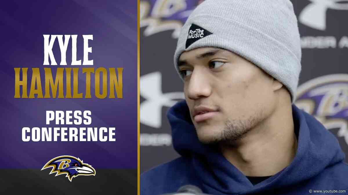 Kyle Hamilton on Potentially Wearing the Green Dot | Baltimore Ravens