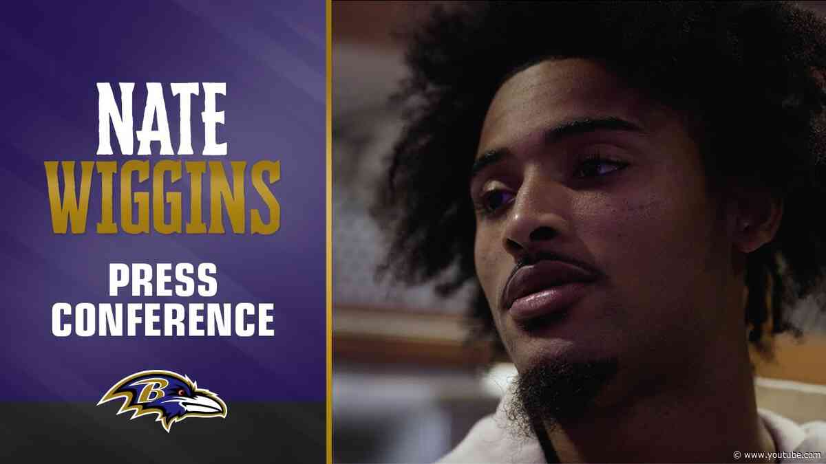 Nate Wiggins on Adapting to the NFL | Baltimore Ravens