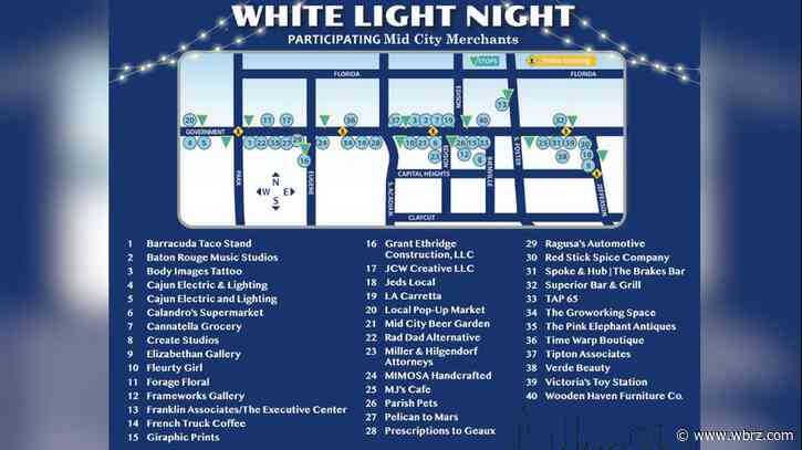 Music, makers and more! White Light Night returns to Mid City on Friday evening