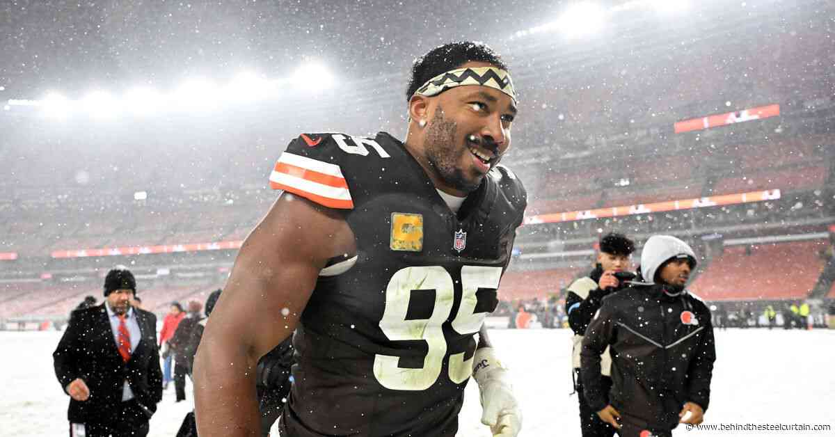 Myles Garrett calls out Steelers, T.J. Watt after Browns win: ‘I’m No. 1’