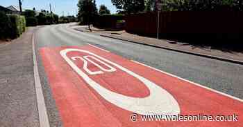 A Welsh council has started the process of turning nearly 50 20mph roads to 30mph