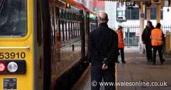 Two Welsh railway lines to shut all weekend because of Storm Bert