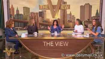 The View host shocks audience by revealing she used to go drinking with Trump's attorney general pick Pam Bondi