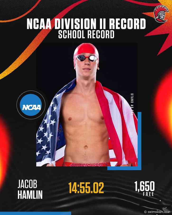 He Does It Again! Jacob Hamlin Breaks His Second NCAA D2 Record of the Week