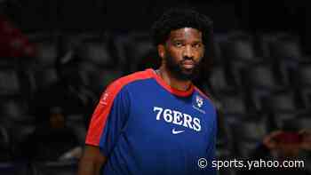 Joel Embiid ‘managing swelling' in knee, Sixers say