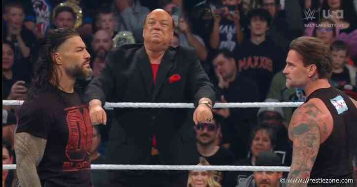 Paul Heyman Returns, Reveals CM Punk Is OG Bloodline’s Fifth Man For WarGames On WWE SmackDown