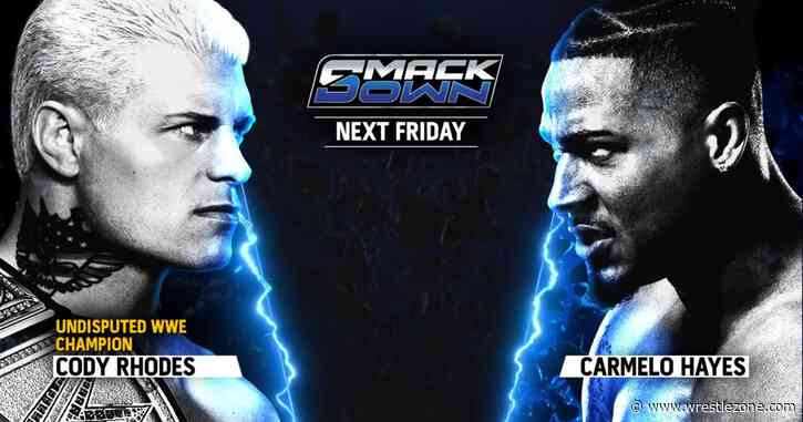 Cody Rhodes vs. Carmelo Hayes, Women’s US Title Tournament Match Set For WWE SmackDown