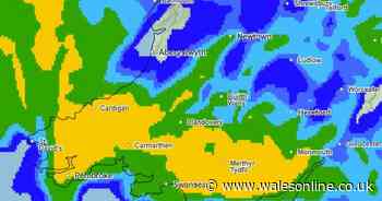 Storm Bert weather maps show where 24 hours of wind and rain will hit worst