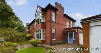 Take a look at this four-bedroom home on one of the North East's most expensive streets