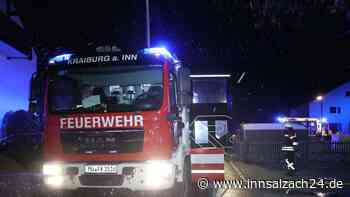 B​rand in Wohnhaus in Kraiburg am Inn löst Feuerwehreinsatz