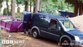 Man jailed for dumping asbestos waste at cemetery