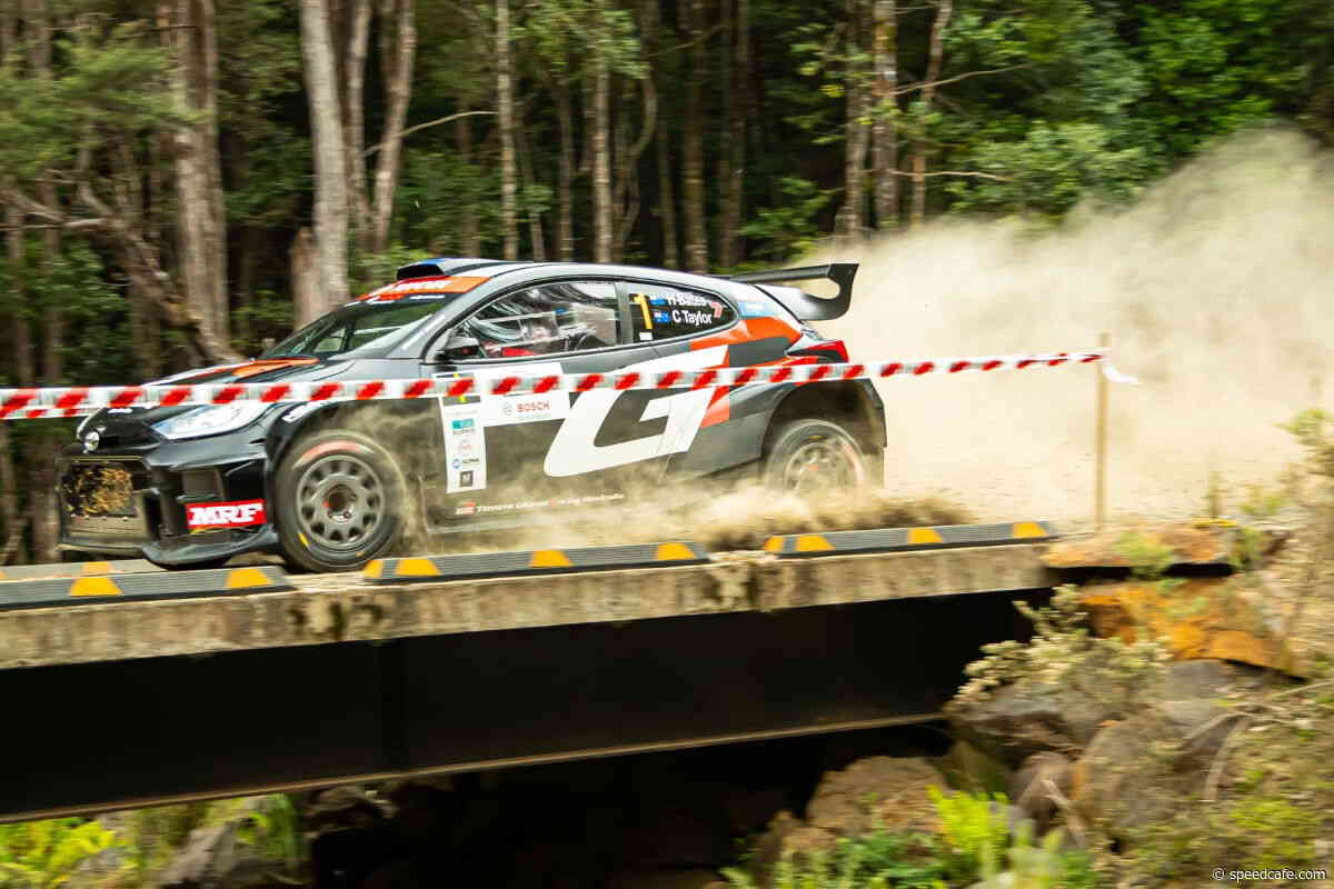 Harry Bates and Coral Taylor win Day 1 of Rally Tasmania