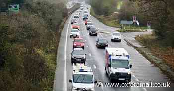 Traffic incident 'involving prison van' causing major delays