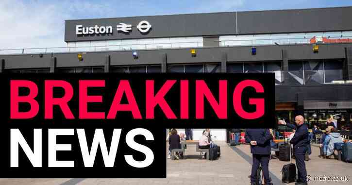 Bomb squad carry out controlled explosion at Euston Station in London