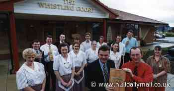 Throwback pictures show 61 happy faces at the Whistling Goose pub in Hull